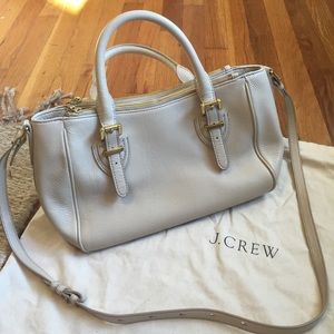 J Crew Teddie Leather Handbag (satchel/crossbody)