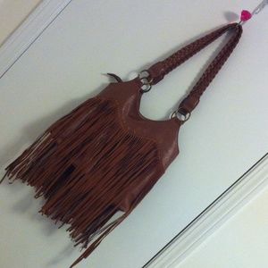 Fringe purse