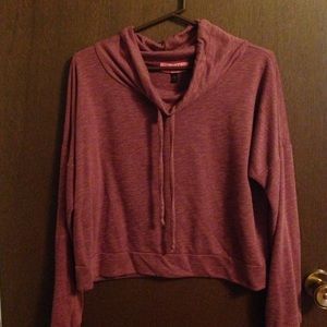 Cowl Neck Hoodie