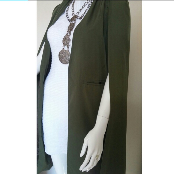 SOLD - Cape Style Jacket - Picture 3 of 4