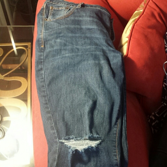 Old Navy Distressed Rockstar Jeans