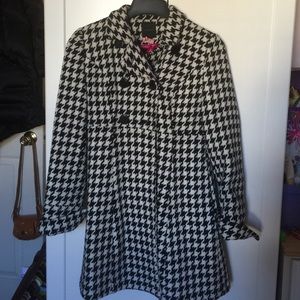 Express houndstooth wool dressy jacket XS