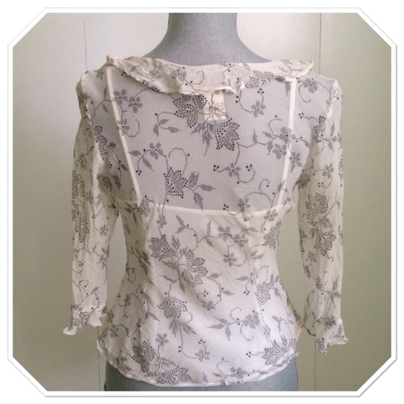 Beautiful silk top - Picture 3 of 3