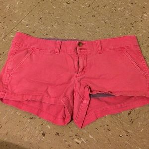 American eagle pink shorts.