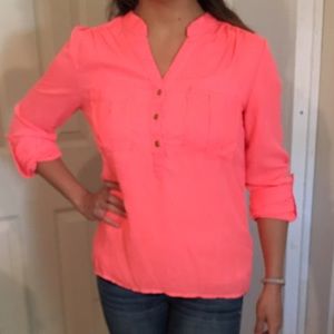 Bright pink Professional Blouse