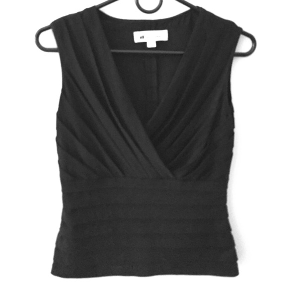 Talbots black dress top. Great condition!!