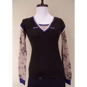 LAMB L'AGNEAU DOUBLE TEE LONG SLEEVE