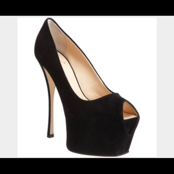 Giuseppe Zanotti "liza" exaggerated peep toe