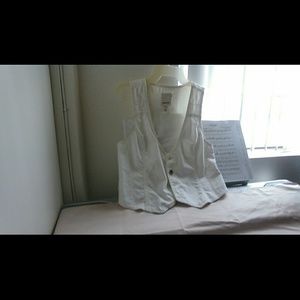 White Denim Diesel Vest