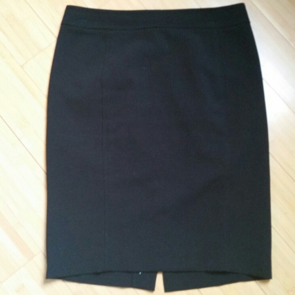 Loft Black Pencil Skirt