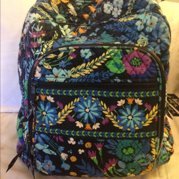 Vera Bradley Campus Backpack in Midnight Blues