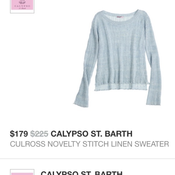 Host Pick!! Calypso St Barth Sweater - Picture 1 of 4