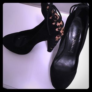 Jeffrey Campbell suede pumps