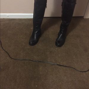 Black boots