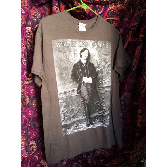 morrissey the smiths tour shirt