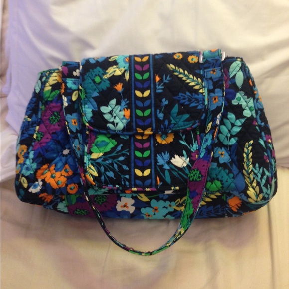 Vera Bradley Shoulder Bag in Midnight Blues