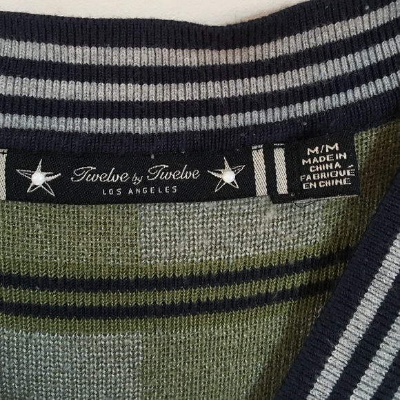 Vintage Green Cardigan - Picture 3 of 4