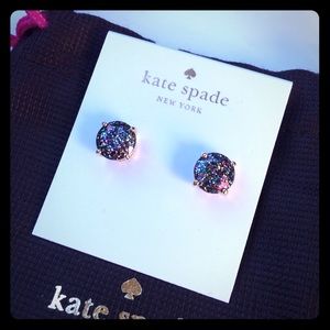 PriceIsFirm KATE SPADE Multi Glitter Stud Earring