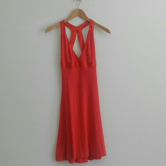 Armani Exchange Coral Dress