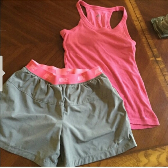 Nike shorts and top outfit