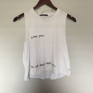 Brandy Melville crop tank