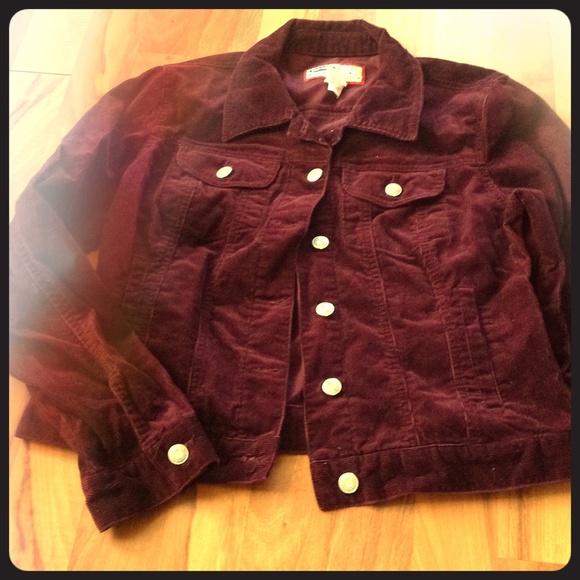 Corduroy jean jacket