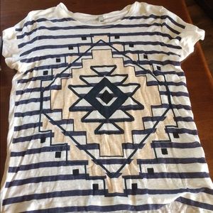 J Crew medallion t shirt