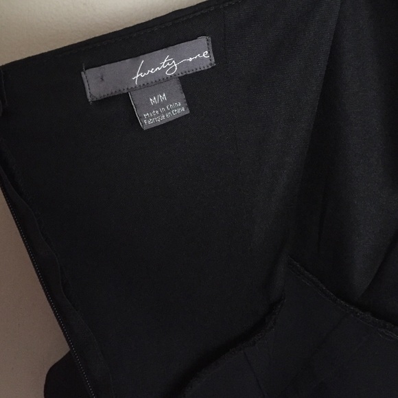 FOREVER 21 Strapless Peplum/Ruffle Dress  **SOLD** - Picture 3 of 4