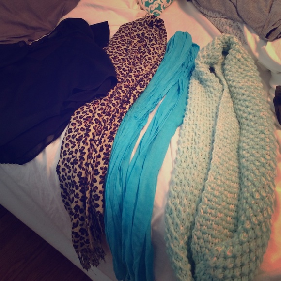 3 scarves and a shirt for $15!