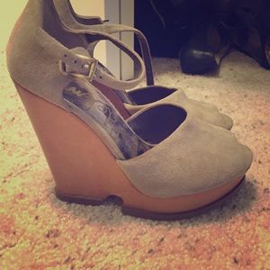 Sam Eldemman Wedges, worn once