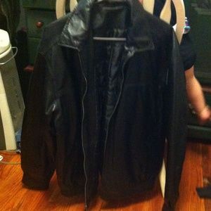 Men's Leather dress jacket