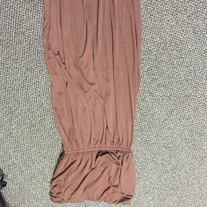 Brown maxi dress