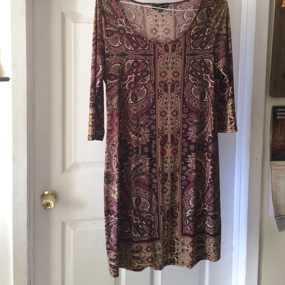 A midi dress