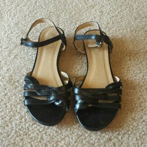 Black sandals