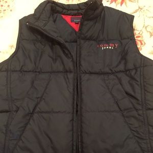 Navy Tommy Hilfiger Puffer Vest