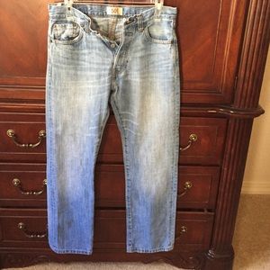 Levi's 501 straight leg button-fly jeans