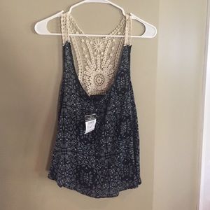 Rue 21 navy blue tank top with tags