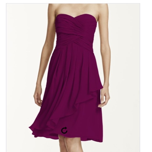 Chiffon bridesmaid dress, worn once!
