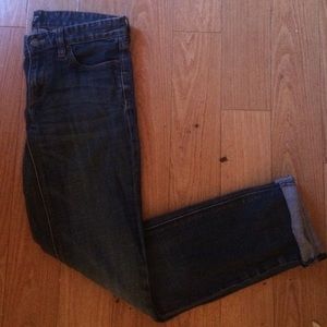 J. Crew dark wash jeans