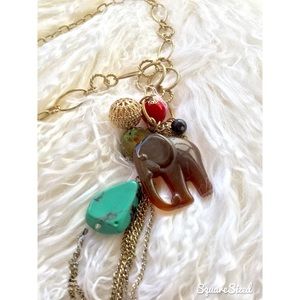 🎉WAS $17🎉 Black Friday sale! Elephant necklace