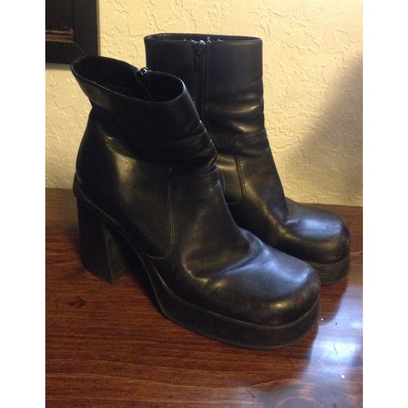Weird 90s Boots