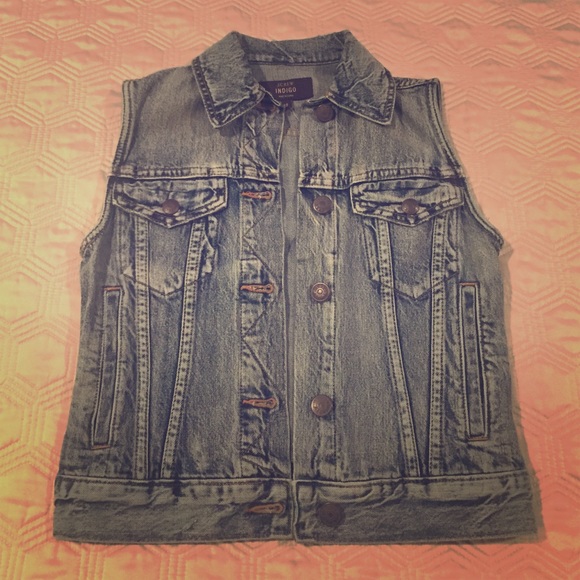 J Crew Denim Vest