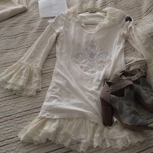 Lace tunic//dress.