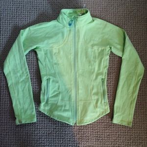 Green Lulu Running Jacket