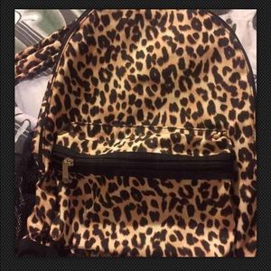 PINK Cheetah Print Bookbag NWOT