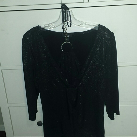 Shiny night top