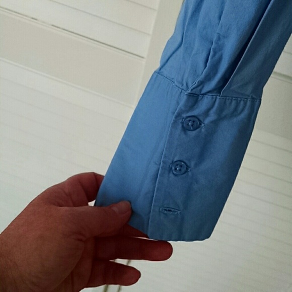 Baby Blue Mossimo Button Down - Picture 2 of 3