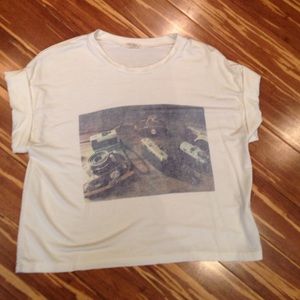 John Galt (Brandy Melville) camera shirt