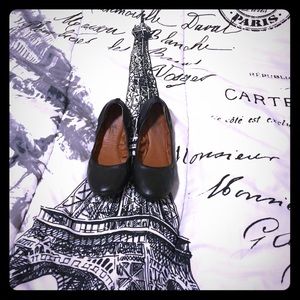 Lucky brand black flats