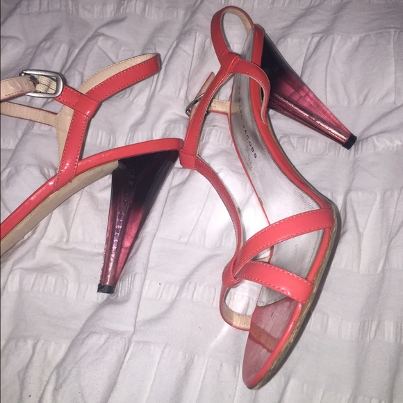 Marc By Marc Jacobs....T strap Heels (Coral color) - Picture 4 of 4